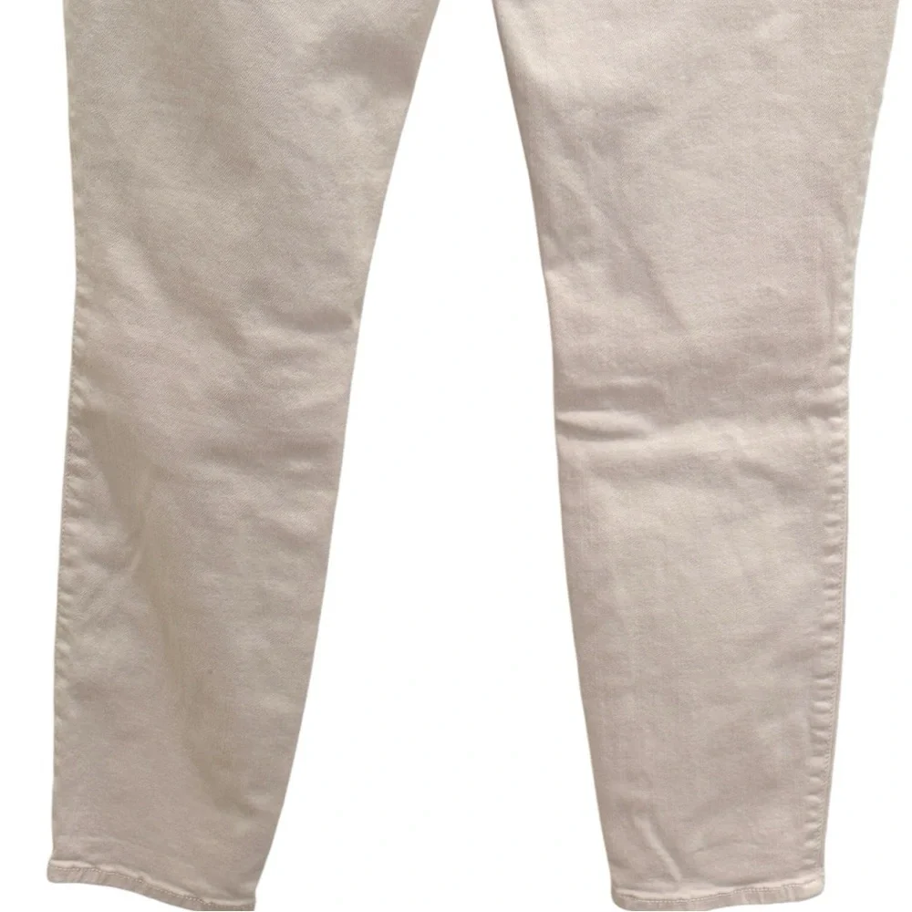 L'AGENCE Margot High Rise Skinny Crop Jeans Size 26‎ Blush Pink Made in USA
